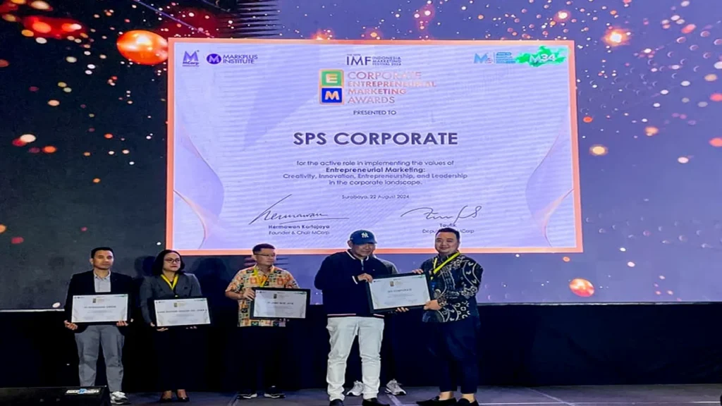 PT Sun Paper Source Berhasil Meraih Corporate Entrepreneurial Marketing Award